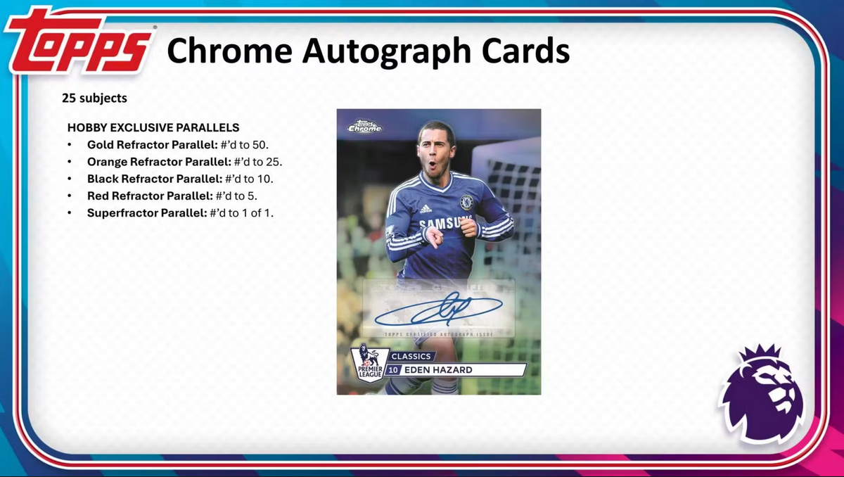 2026-27 Topps English Premier League Soccer Hobby Box
