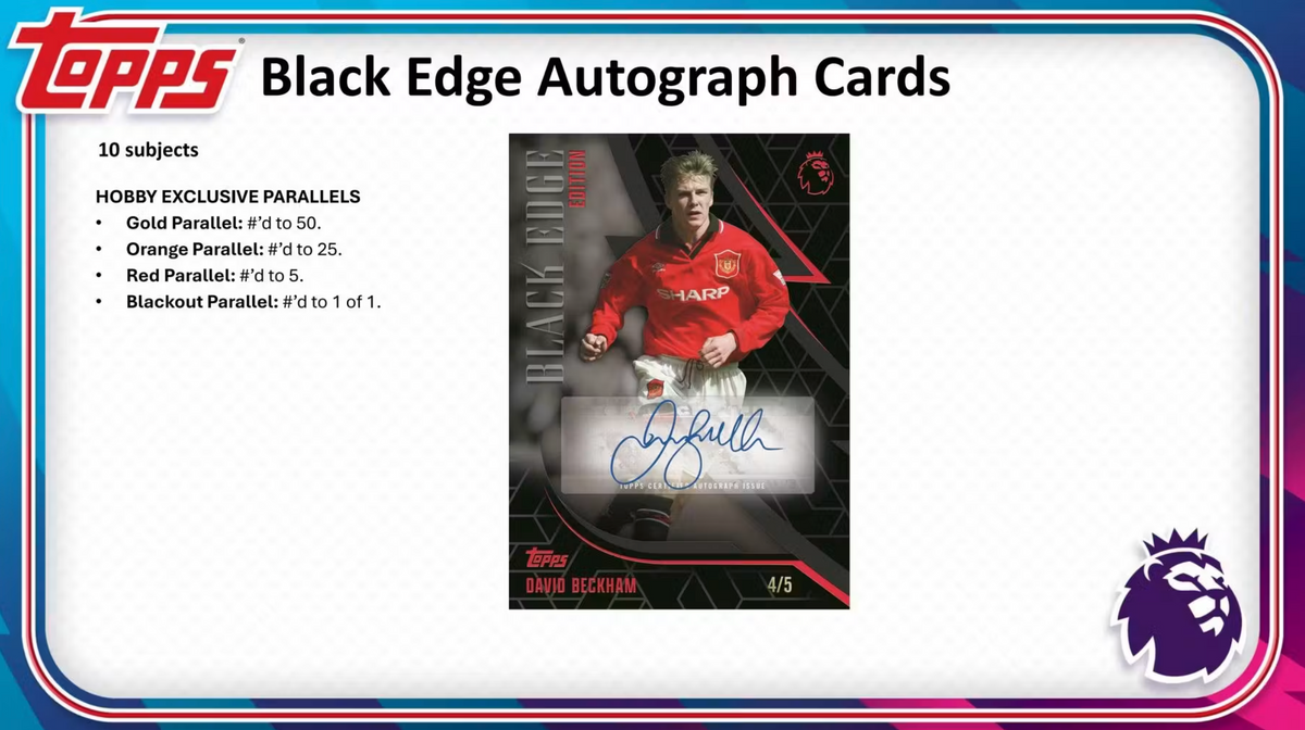2026-27 Topps English Premier League Soccer Hobby Box