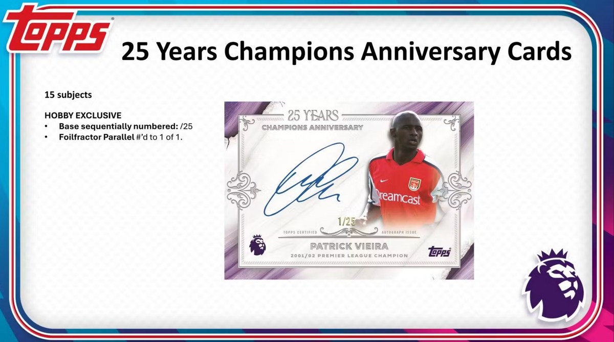 2026-27 Topps English Premier League Soccer Hobby Box