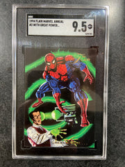 1994 Flair Marvel Annual With Great Power Spider-Man #3 SGC 9.5 Mint+