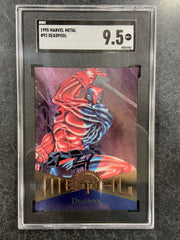 1995 Marvel Metal Deadpool #92 SGC 9.5 Mint+