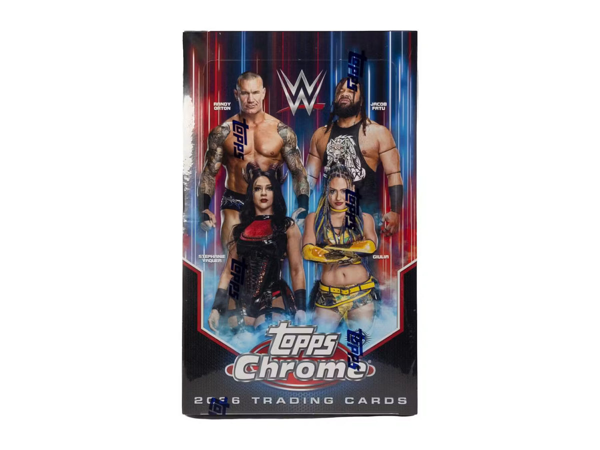 2026 Topps Chrome WWE Wrestling Hobby Box