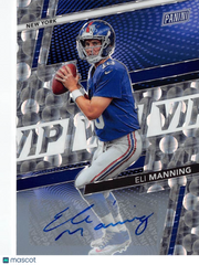 2026 Panini The National VIP Prizm Eli Manning Auto /50 #EM New York Giants