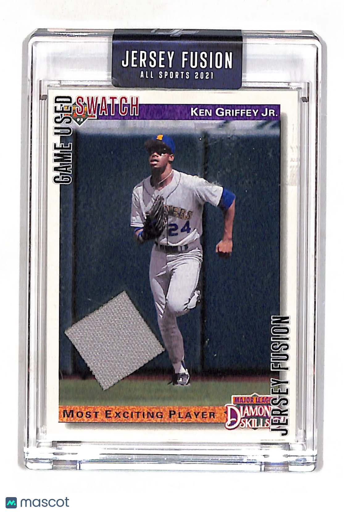 2021 Jersey Fusion All Sports Ken Griffey Jr. Patch #JF-KGJ92 Mariners