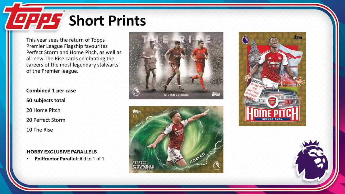 2026/27 Topps Premier League Soccer Hobby Box