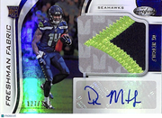 2019 Certified Freshman Fabric DK Metcalf /399 Auto Rookie Patch #208 Seahawks
