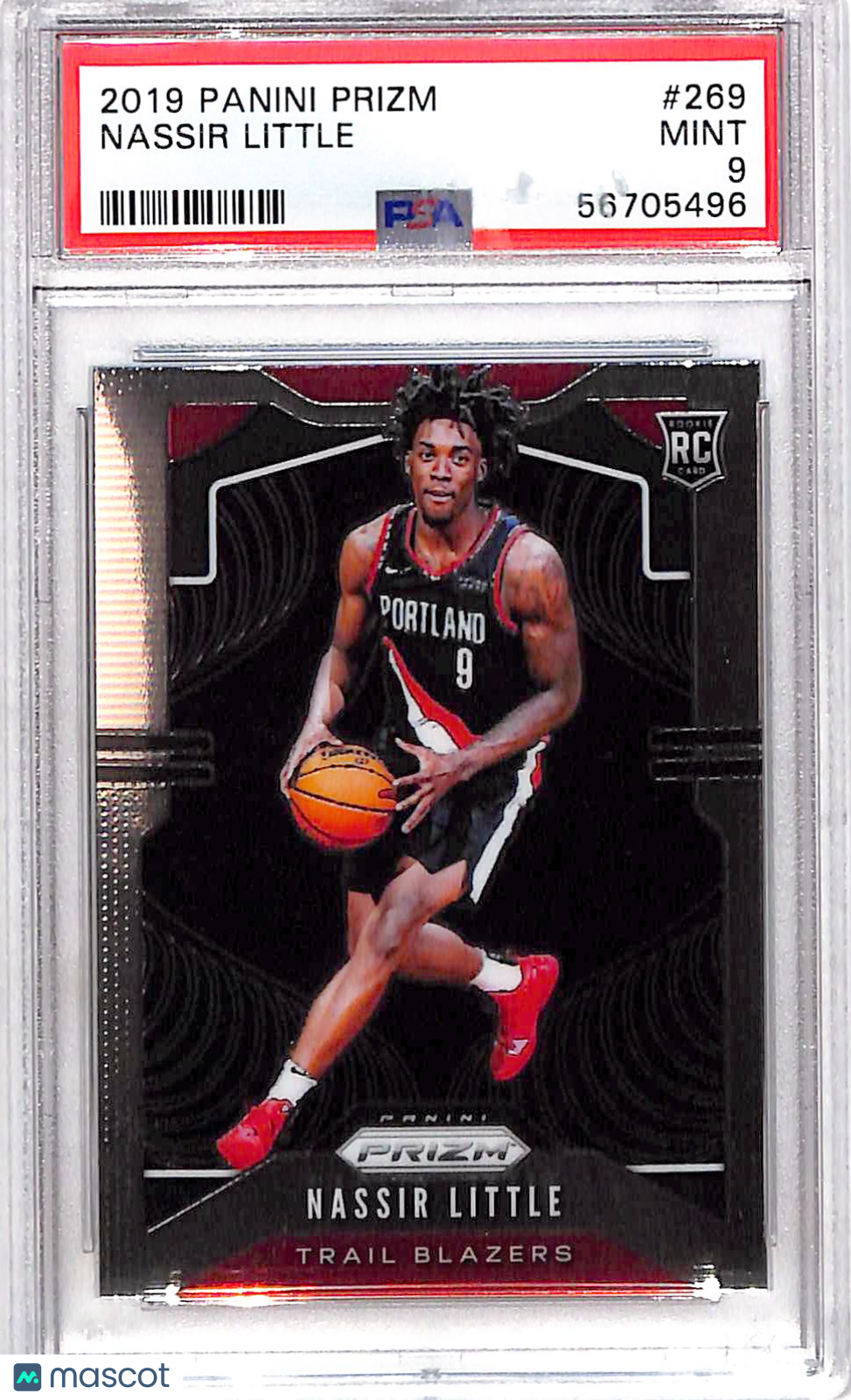 2019 Panini Prizm Nassir Little #269 PSA 9