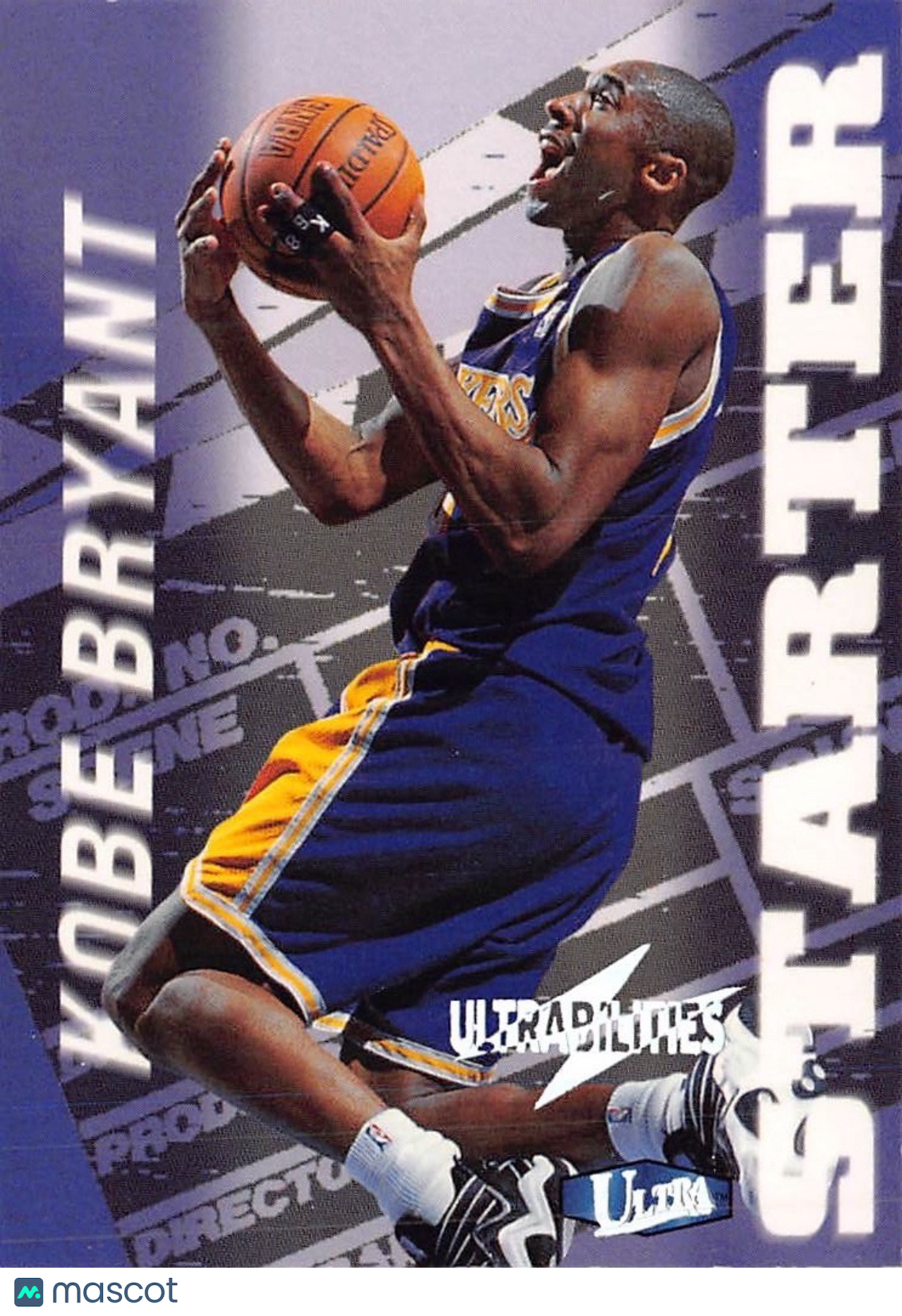 1997-98 Fleer Ultra Ultrabilities Kobe Bryant Starter #3 of 20 S Lakers