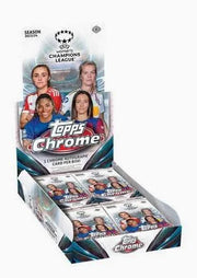 Topps 2023/24 Chrome UEFA Women’s Champions League Soccer Hobby Box