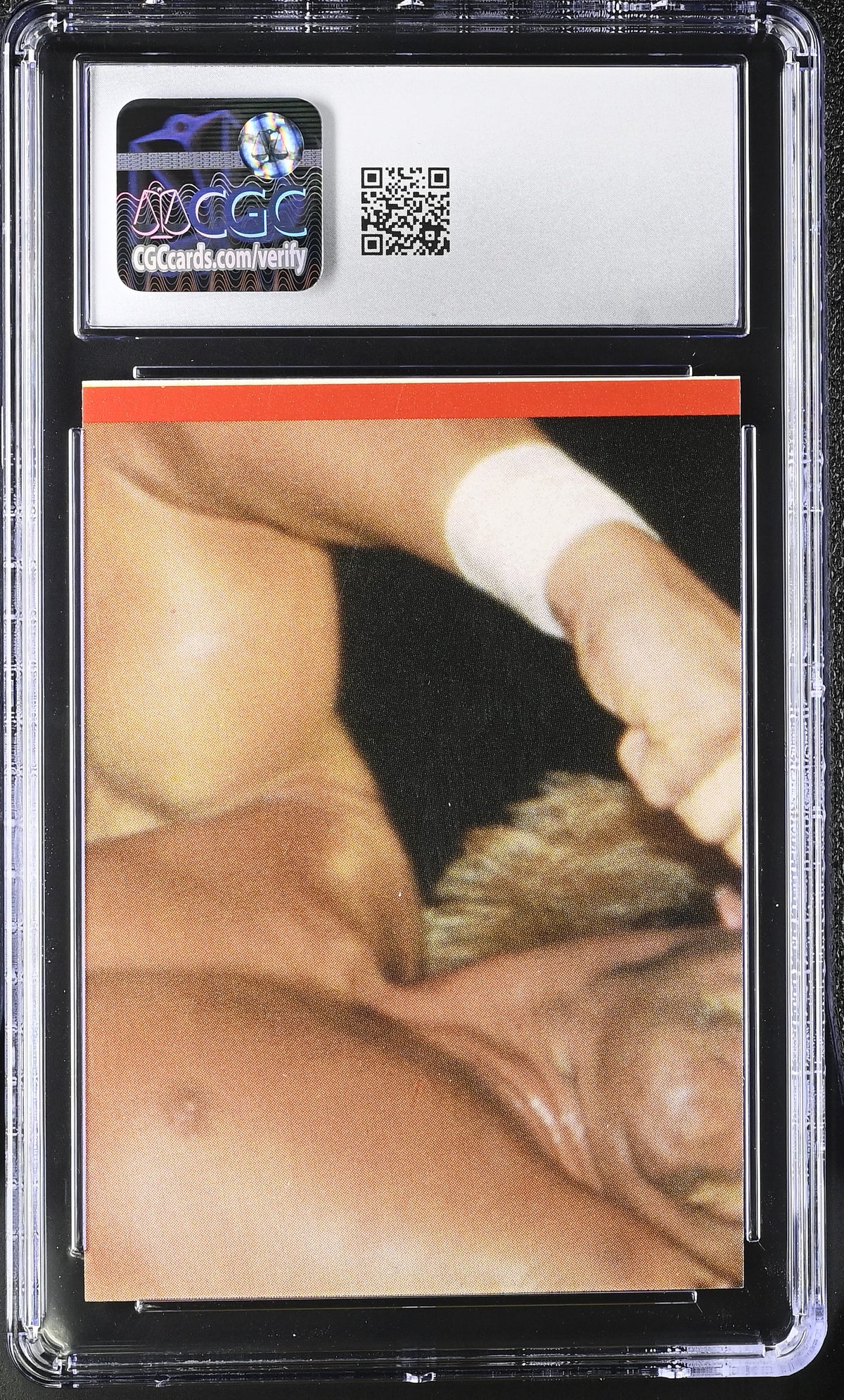 1985 Titan Sports Hulk Hogan Sticker #22 CGC 6