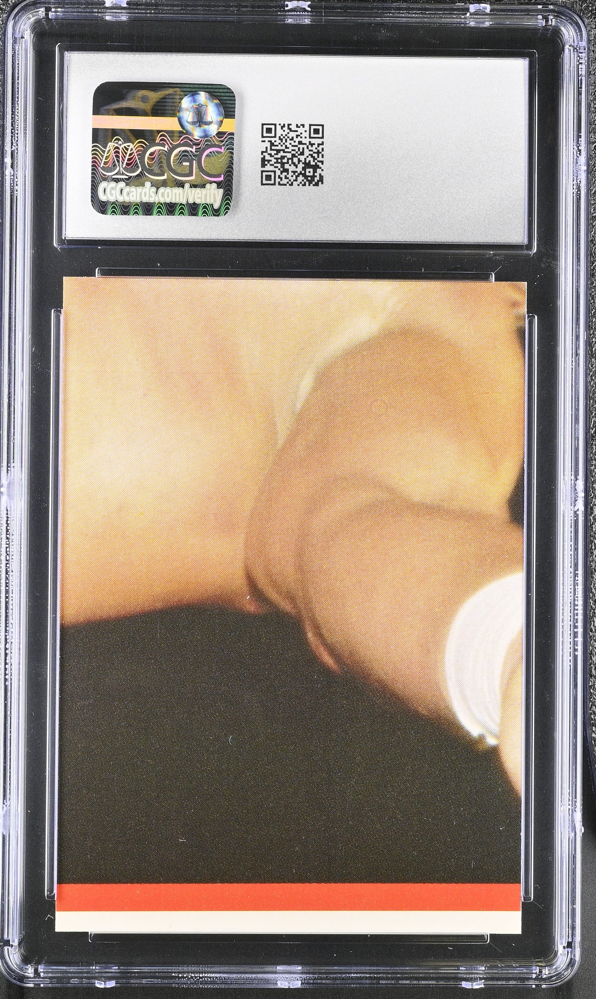 1985 Topps WWF Rene Goulet/S.D. Jones Stickers #18 CGC 9