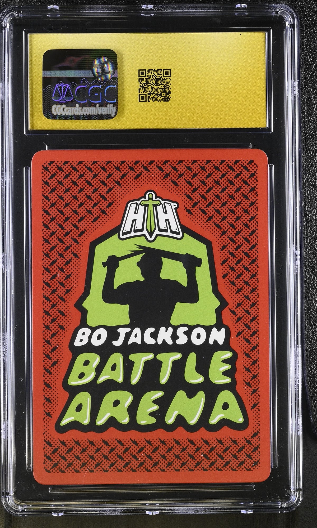 Bo Jackson Battle Arena Tecmo Bowl Brockness Endzone Battlefoil CGC 10 Pristine