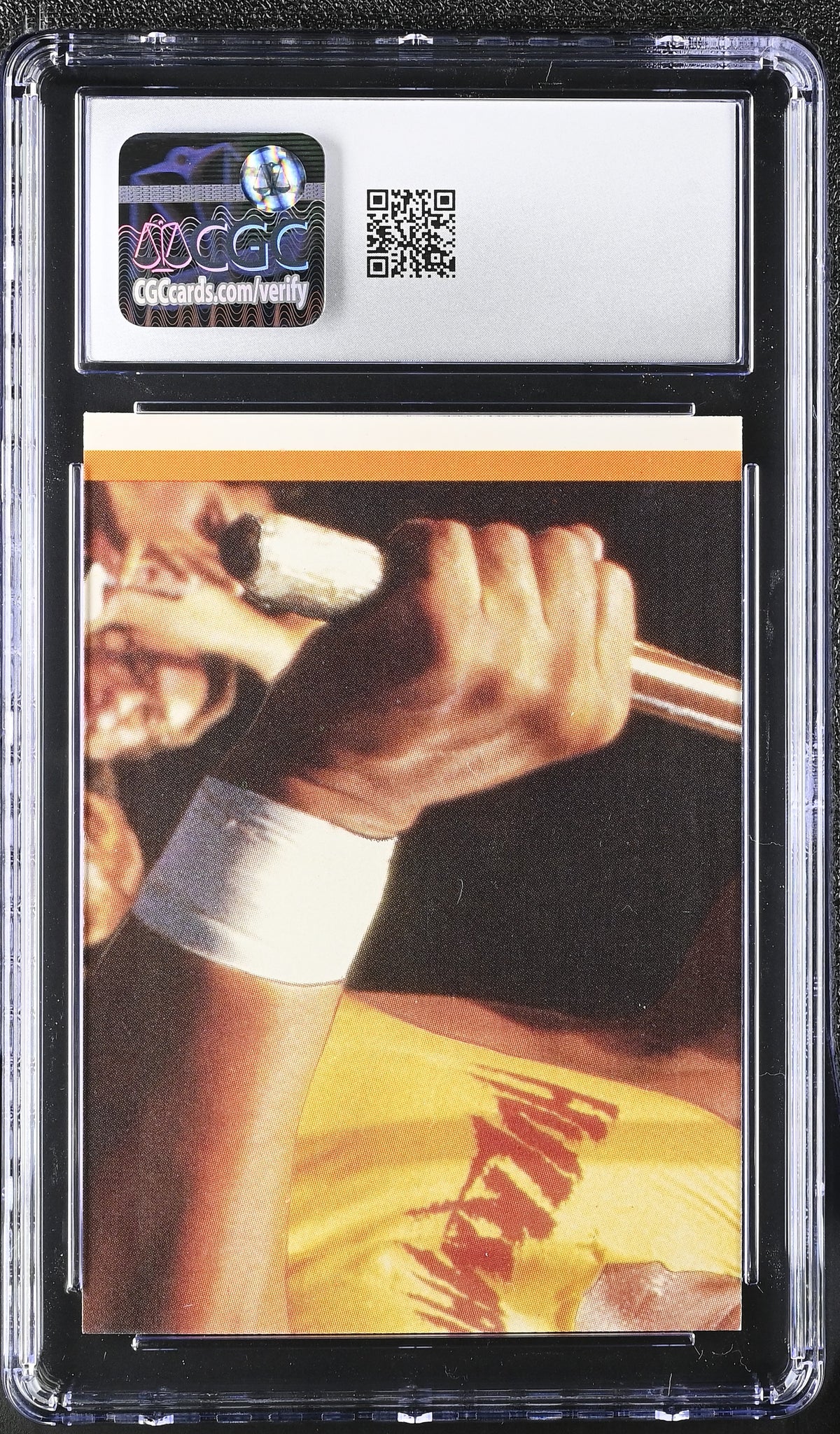 1987 Topps WWF Kimchee & Kamala Stickers #8 CGC 9