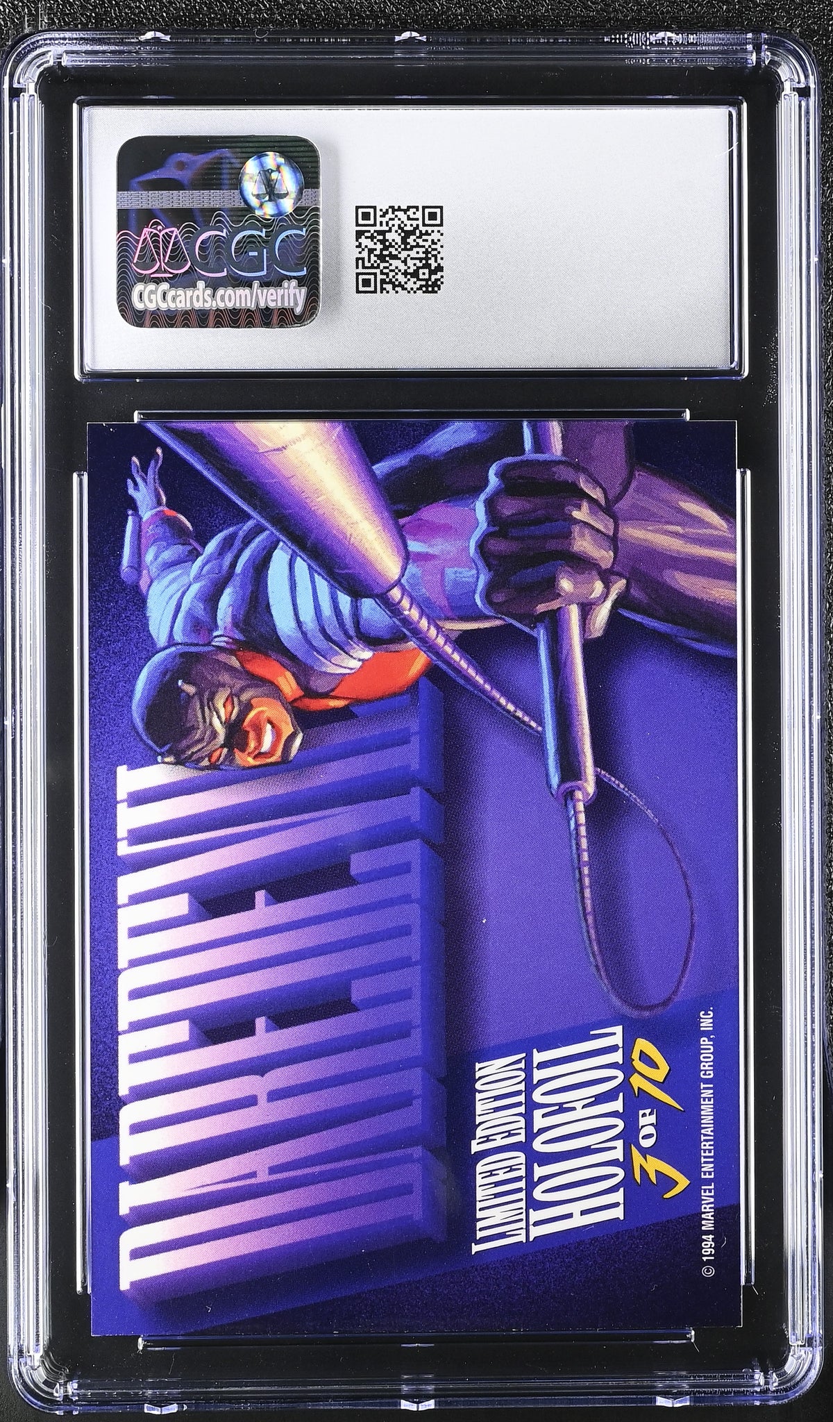 1994 Fleer Marvel Masterpieces Daredevil #3 of 10 CGC 9