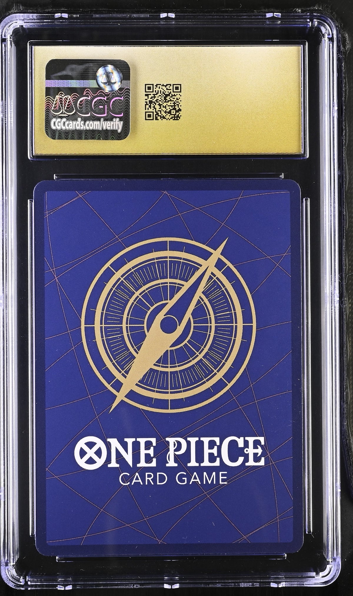 2026 One Piece The Azure Sea's Seven Jinbe CGC 10 #OP14-049 Pristine