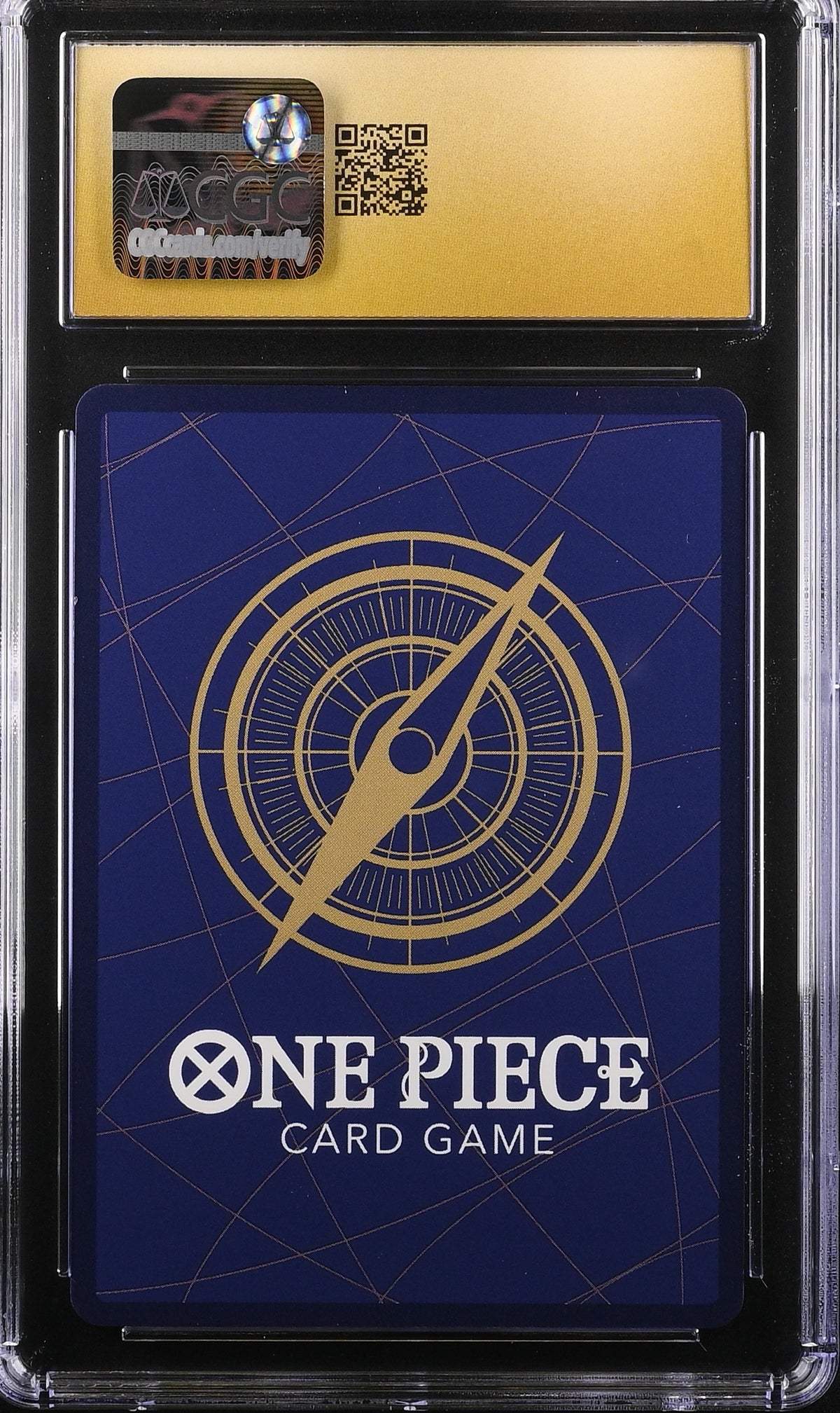 One Piece Promotional Monkey D. Luffy Illustration Vol CGC 10 OP07-109 Pristine