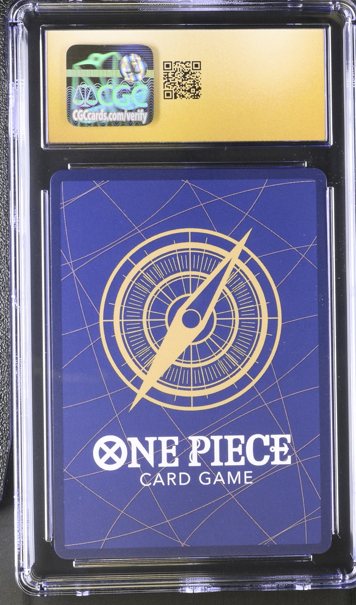 One Piece Carrying On His Will Portgas D. Ace Japanese CGC 10 #OP13-119 Pristine