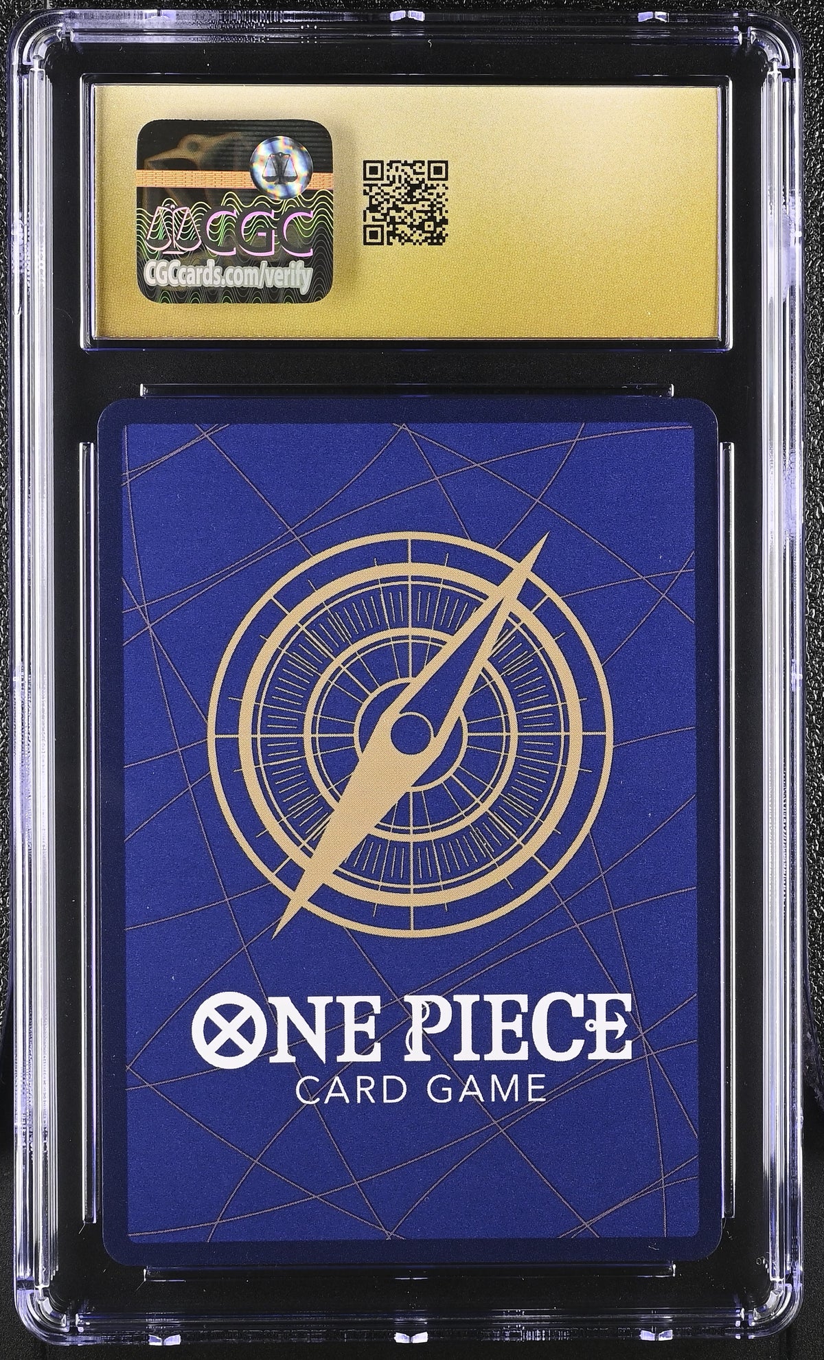 One Piece One-Legged Toy Soldier Borderless Japanese CGC 10 OP05-081 Pristine