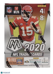 2020 Panini Mosaic NFL Trading Cards Blaster Box- 4 Exclusive Parallels