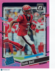 2023 Panini Donruss Optic Tank Dell Pink Rookie #245 Houston Texans