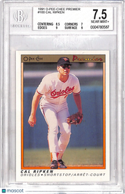 1989 Score Cal Ripken #15 BGS 8.5