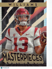 2022 Bowman Masterpieces Caleb Williams Rookie #BM-4 USC Trojans