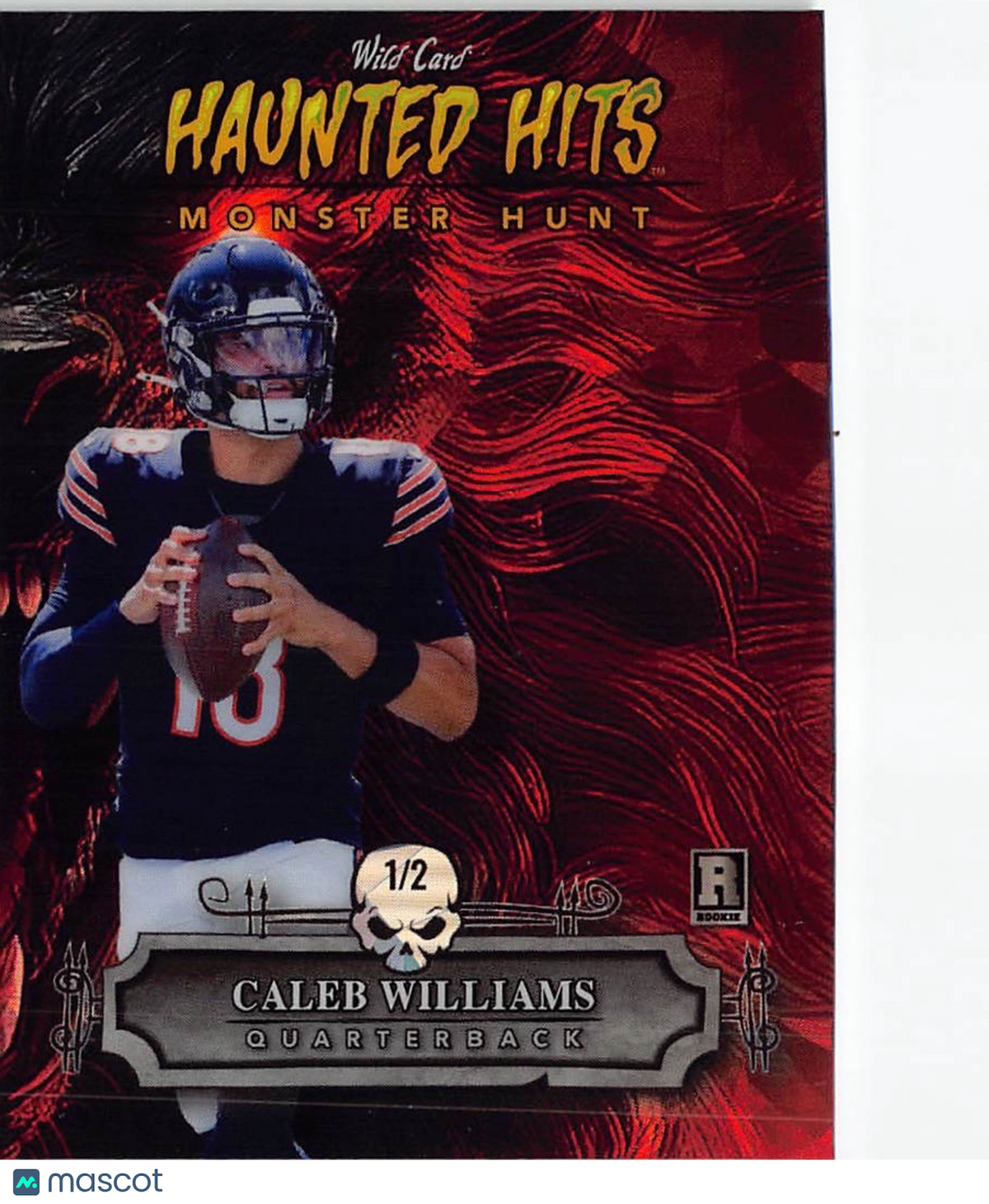 2024 Wild Card Haunted Hits Monster Hunt Caleb Williams /2 Rookie #HHWW-CW Bears
