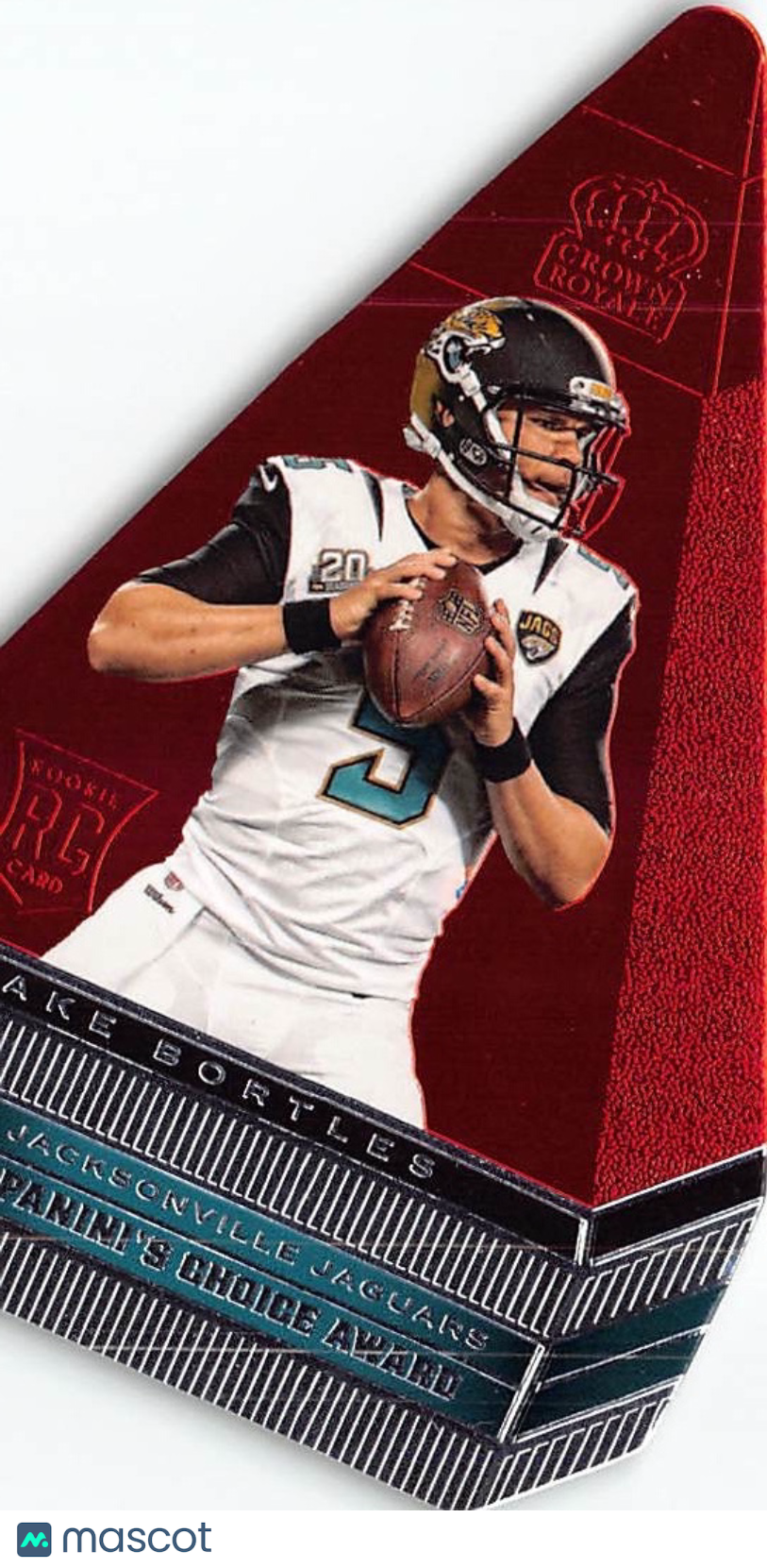 2014 Panini Crown Royale Panini's Choice Blake Bortles Rookie #PC3 Jacksonville Jaguars