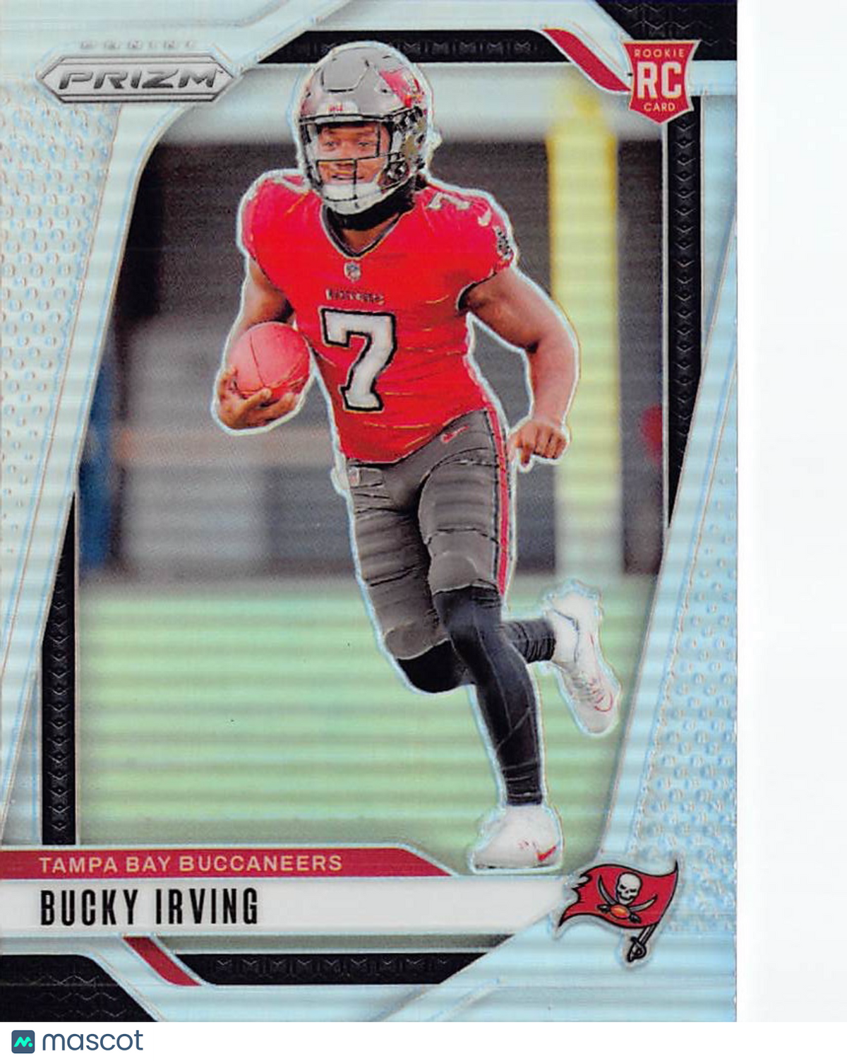 2024 Panini Prizm Football Bucky Irving Silver Rookie RC #316 Buccaneers