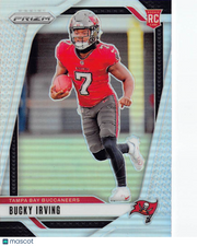 2024 Panini Prizm Football Bucky Irving Silver Rookie RC #316 Buccaneers