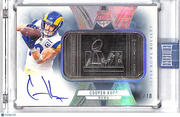 2024 Panini Eminence Super Bowl Royalty Cooper Kupp Auto Silver Bar /10 SBRS-CKP