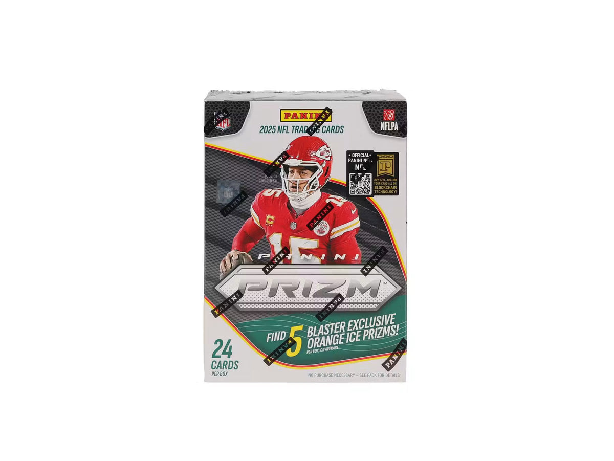 2025 Panini Prizm Football Hobby Blaster Box (Orange Ice!)