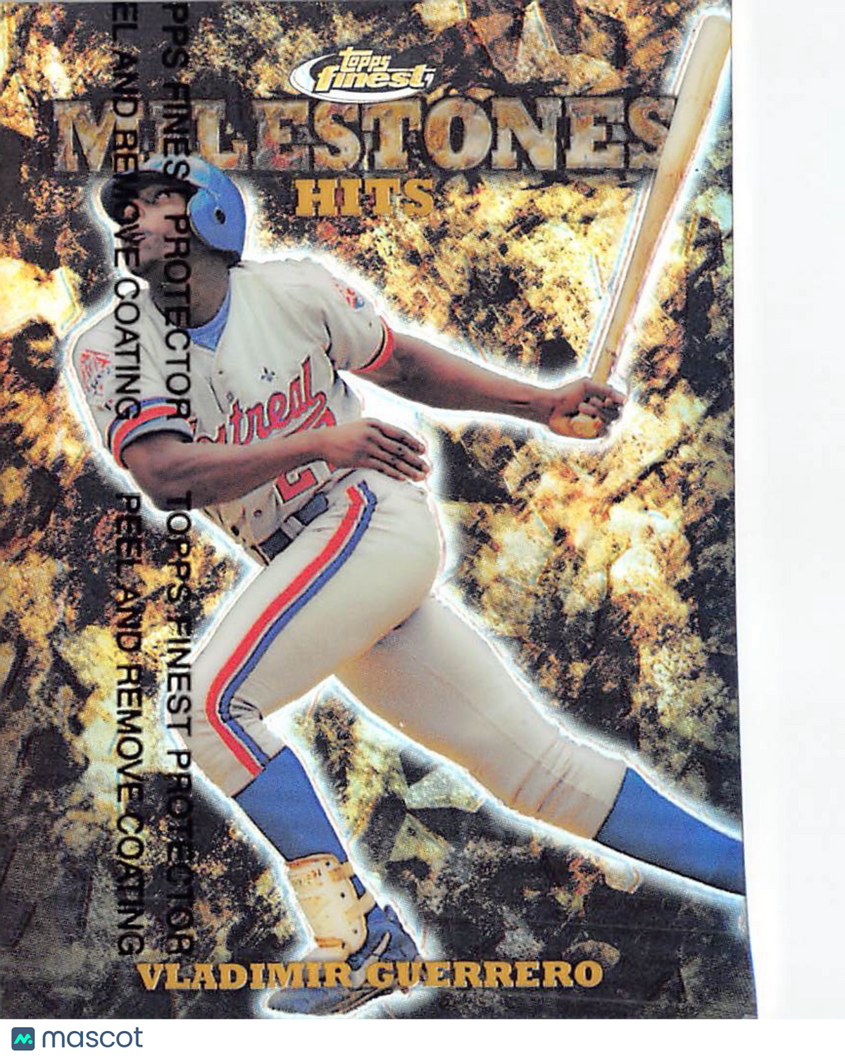 1999 Topps Finest Milestones Vladimir Guerrero 0480/3000 #M10 Montreal Expos
