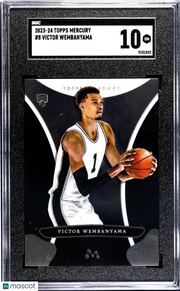 2023 Topps Mercury Victor Wembanyama #8 SGC 10 San Antonio Spurs