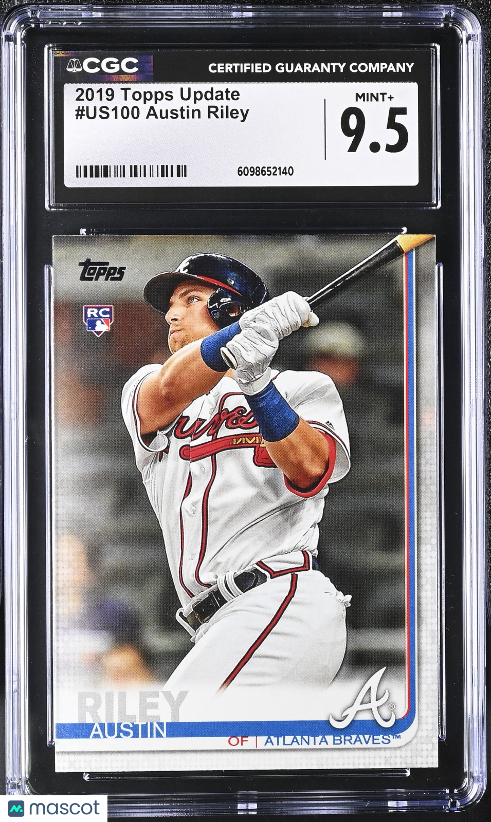 2019 Topps Update Austin Riley #US100 CGC 9.5