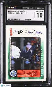 2000 Upper Deck Victory Ken Griffey Jr. #440 CGC 10 Seattle Mariners