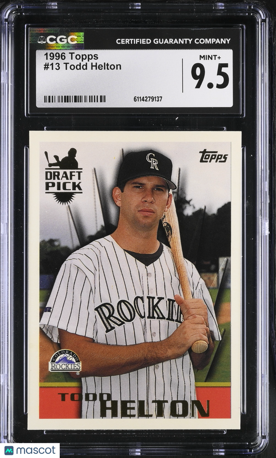 1996 Topps Todd Helton #13 CGC 9.5