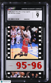1998 Upper Deck MJ Living Legend Michael Jordan #82 CGC 9 Chicago Bulls