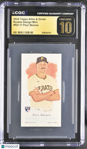 2024 Topps Allen & Ginter Paul Skenes Rookie Design Mini #RD-11 CGC 10 Pirates