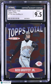 2002 Topps Total Ken Griffey Jr. Topps Total #TT20 CGC 9.5 Cincinnati Reds