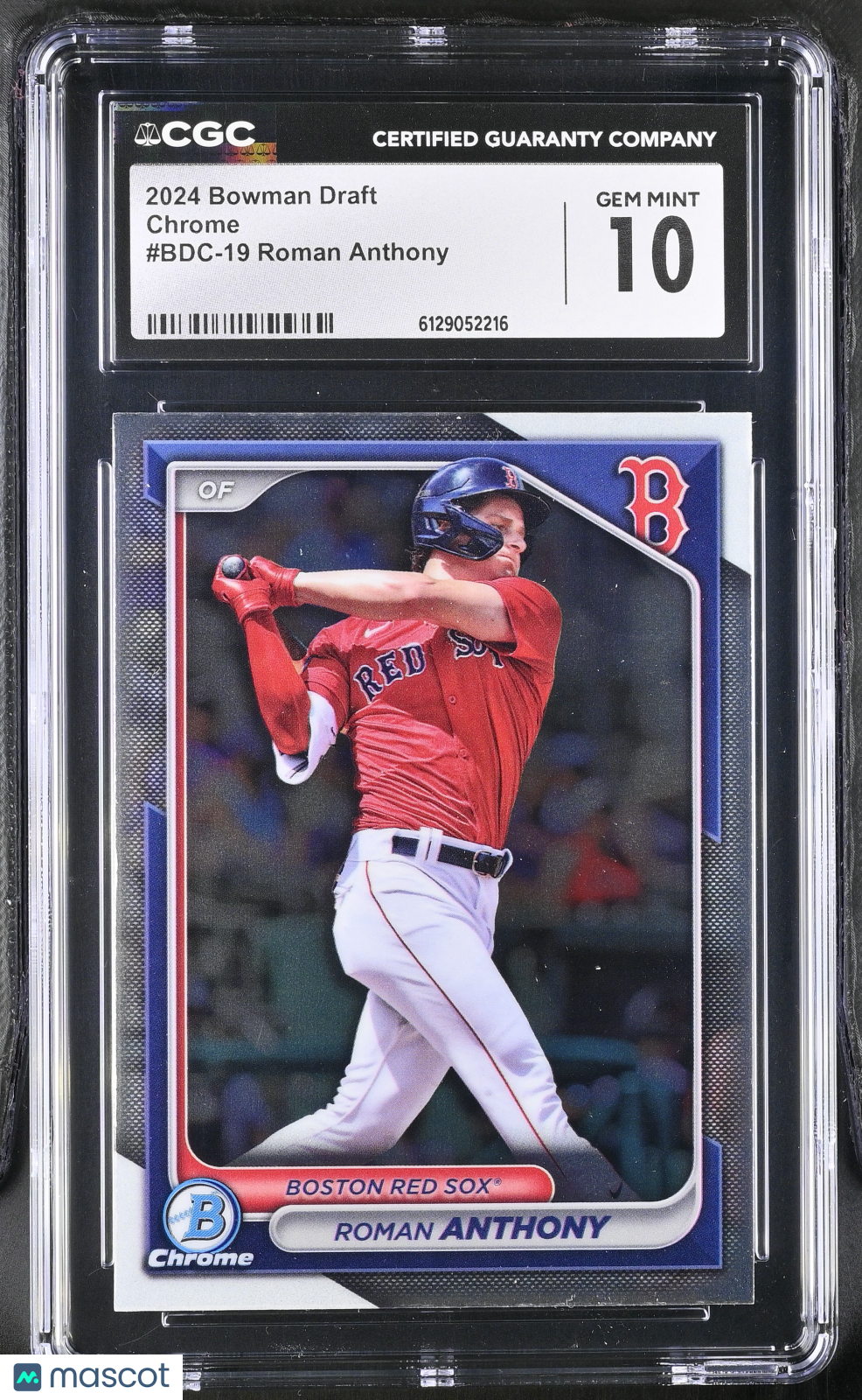 2024 Bowman Draft Roman Anthony Rookie Chrome #BDC-19 CGC 10 Boston Red Sox