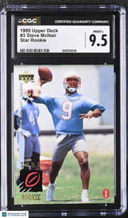 1995 Upper Deck Steve McNair Star Rookie #3 CGC 9.5 Houston Oilers