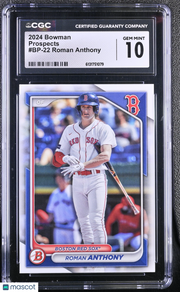 2024 Bowman Roman Anthony Rookie Prospects #BP-22 CGC 10 Boston Red Sox