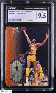 1999-00 Upper Deck Legends Wilt Chamberlain #13 CGC 9.5 Los Angeles Lakers