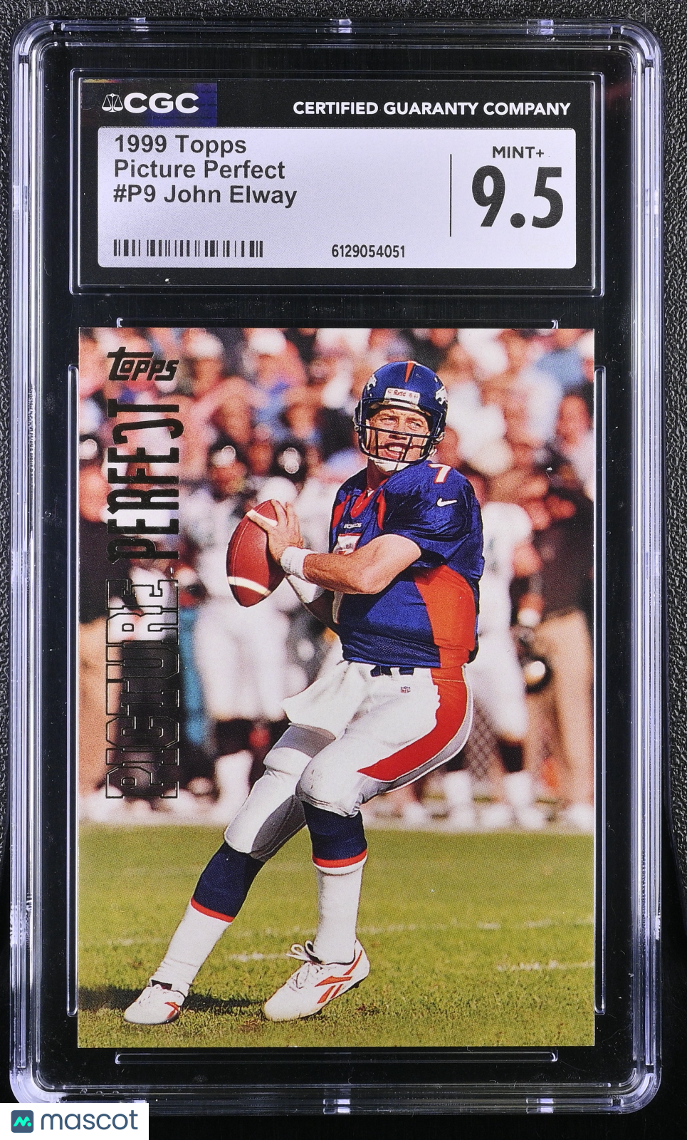 1999 Topps John Elway Picture Perfect #P9 CGC 9.5 Denver Broncos