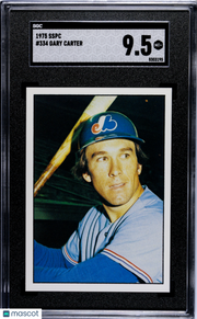 1975 Sspc Gary Carter Rookie #334 SGC 9.5 Montreal Expos