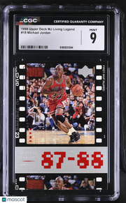 1998 Upper Deck MJ Living Legend Michael Jordan #18 CGC 9 Chicago Bulls