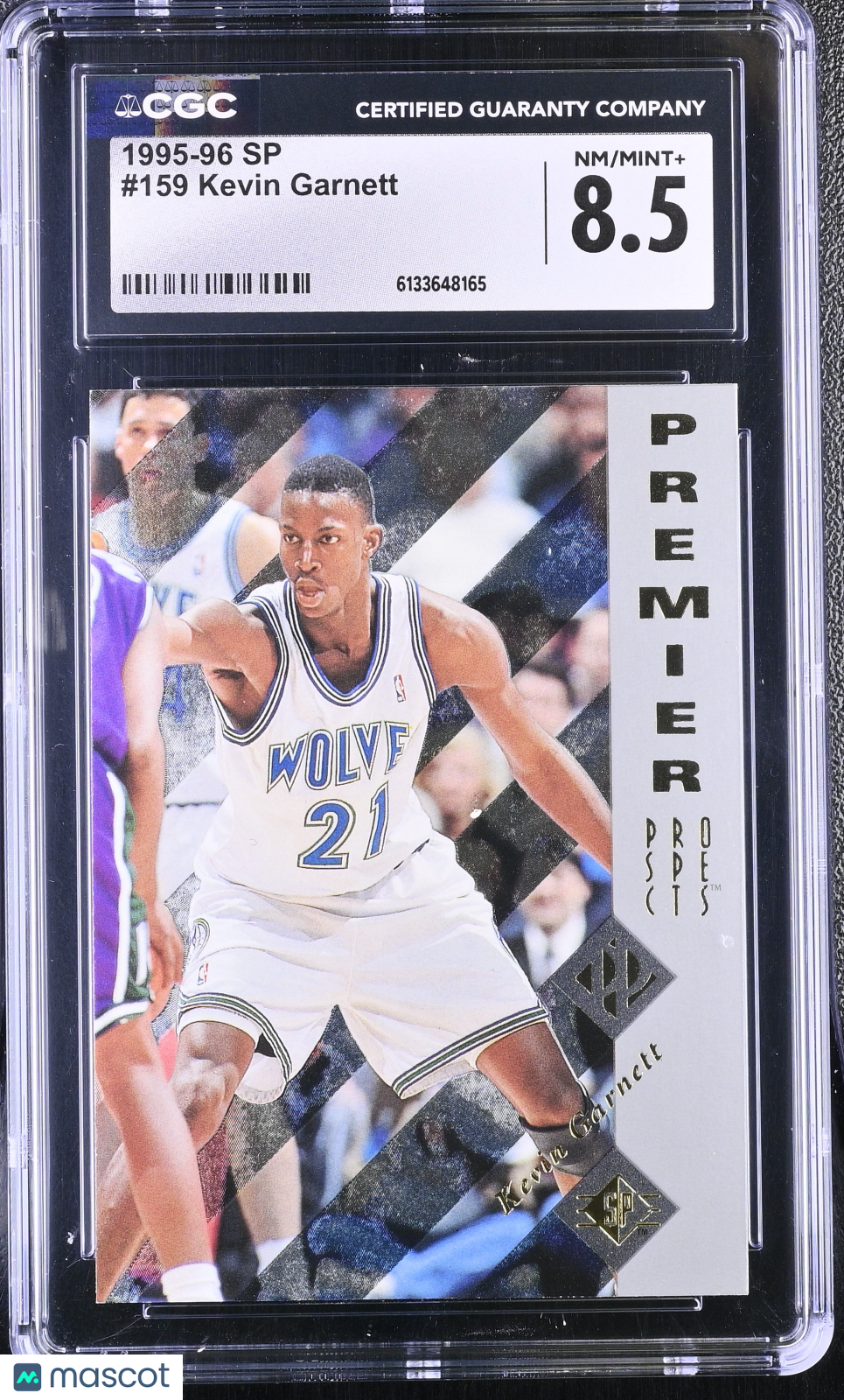 1995-96 SP Kevin Garnett #159 CGC 8.5