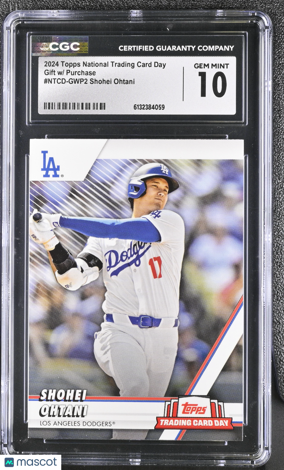 2024 Topps National Trading Card Day Shohei Ohtani #NTCD-GWP2 CGC 10 Dodgers