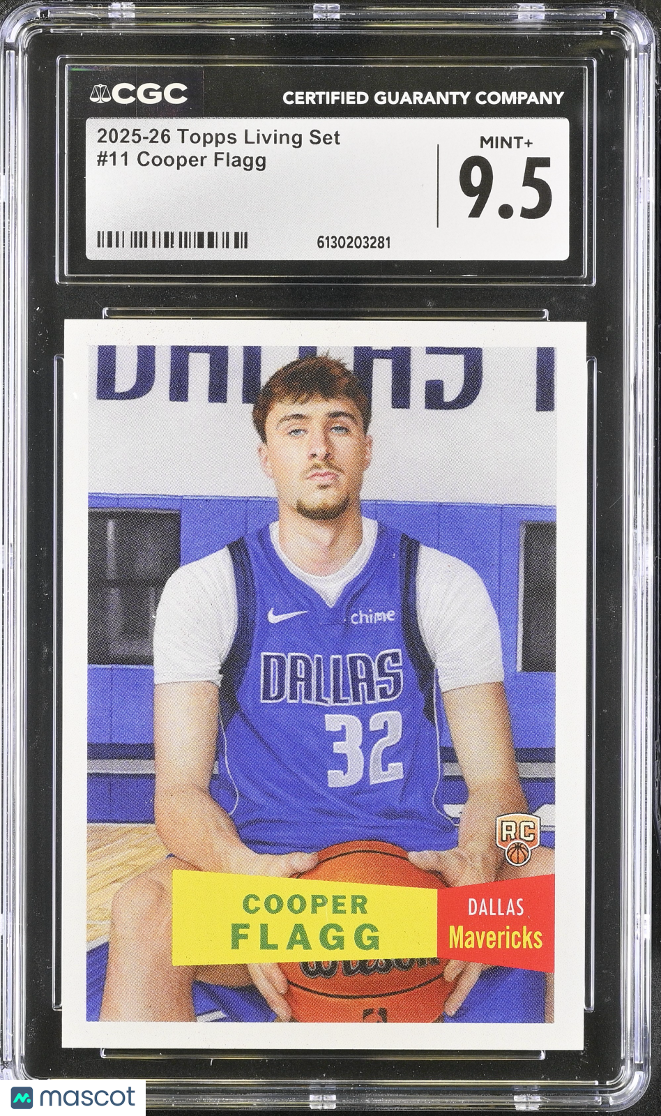 2025-26 Topps Living Set Cooper Flagg #11 CGC 9.5